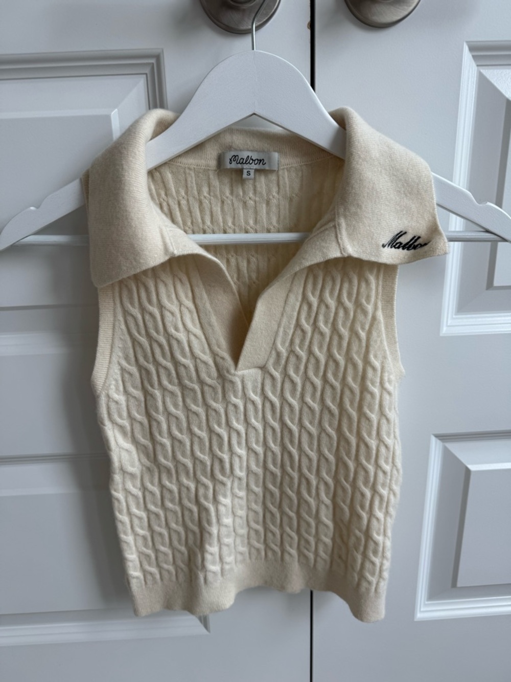 Malbon Sleeveless Knit Sweater